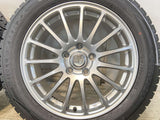 ダンロップ ウィンターマックス WM02 215/55R17 / ECO FORME 7.0J+45 114.3-5穴 4本