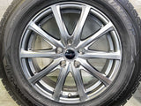 ダンロップ ウィンターマックス SJ8+ 225/65R17 / ユーロスピード 7.0J+37 114.3-5穴 4本