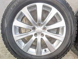 ダンロップ ウィンターマックス WM02 225/60R17 /スバル純正 7.0J+55 100-5穴 4本