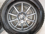 ダンロップ ウィンターマックス SJ8 225/65R17 / SPORT ABELIA 7.0J+38 114.3-5穴 4本