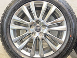 ダンロップ ウィンターマックス SJ8 235/55R18 /トヨタ純正 7.5J+45 114.3-5穴 4本