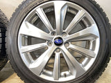 ダンロップ ウィンターマックス WM02 225/50R18 /スバル純正 7.5J+55 114.3-5穴 4本