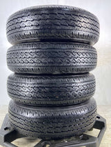 ブリヂストン K370 145/80R12 80/78N LT / マルチ 4.0J+ 100/110/114.3-4穴 4本