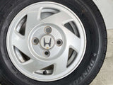 ダンロップ エナセーブVAN01 145R12 6PR /ホンダ純正 3.5J+40 100-4穴 4本