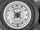 ダンロップ DV-01 145R12 6PR /ダイハツ純正 4.0J+ 100-4穴 4本