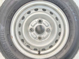 ブリヂストン K370 145/80R12 80/78N LT /ダイハツ純正 4.0J+ 100-4穴 4本