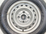ブリヂストン K370 145/80R12 80/78N LT /ダイハツ純正 4.0J+ 100-4穴 4本