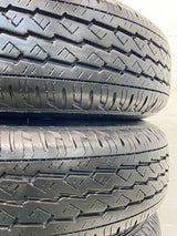 ブリヂストン K370 145/80R12 80/78N LT /ダイハツ純正 4.0J+ 100-4穴 4本