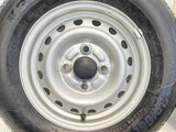 ブリヂストン K370 145/80R12 80/78N LT /ダイハツ純正 4.0J+ 100-4穴 4本