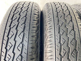 ブリヂストン K370 145/80R12 80/78N LT /ダイハツ純正 4.0J+ 100-4穴 4本
