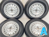 ヨコハマ スーパーバン 356 145/80R12 80/78N LT /ダイハツ純正 4.0J+ 100-4穴 4本