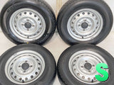 ブリヂストン K370 145/80R12 80/78N LT /ダイハツ純正 4.0J+ 100-4穴 4本