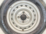 ブリヂストン K370 145/80R12 80/78 LT /ダイハツ純正 4.0J+ 100-4穴 4本