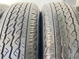 ブリヂストン K370 145/80R12 80/78 LT /ダイハツ純正 4.0J+ 100-4穴 4本
