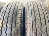 ブリヂストン K370 145/80R12 80/78 LT /ダイハツ純正 4.0J+ 100-4穴 4本