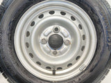 ダンロップ エナセーブ VAN01 145/80R12 80/78 LT /ダイハツ純正 4.0J+ 100-4穴 4本