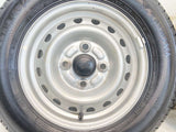 ヨコハマ スーパーバン 356 145/80R12 80/78 LT /ダイハツ純正 4.0J+ 100-4穴 4本