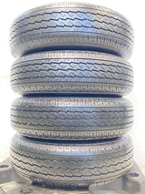 ブリヂストン K370 145/80R12 80/78 LT /ダイハツ純正 4.0J+ 100-4穴 4本