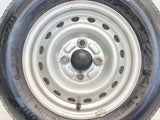 ブリヂストン K370 145/80R12 80/78 LT /ダイハツ純正 4.0J+ 100-4穴 4本