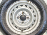 ブリヂストン K370 145/80R12 80/78 LT /ダイハツ純正 4.0J+ 100-4穴 4本