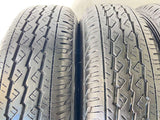 ブリヂストン K370 145/80R12 80/78 LT /ダイハツ純正 4.0J+ 100-4穴 4本