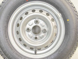 ヨコハマ スーパーバン 355 145/80R12 80/78 LT /ダイハツ純正 4.0J+ 100-4穴 4本