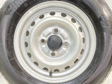 ブリヂストン K370 145/80R12 80/78LT /ダイハツ純正 4.0J+ 100-4穴 4本