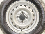 ブリヂストン K370 145/80R12 80/78LT /ダイハツ純正 4.0J+ 100-4穴 4本