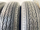 ブリヂストン K370 145/80R12 80/78LT /ダイハツ純正 4.0J+ 100-4穴 4本