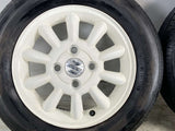 ブリヂストン ネクストリー 155/65R13 /スズキ純正 4.0J+45 100-4穴 4本