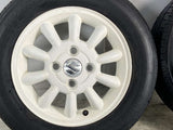ブリヂストン ネクストリー 155/65R13 /スズキ純正 4.0J+45 100-4穴 4本