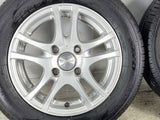 トーヨータイヤ ナノエナジー3 155/65R13 / Tirado2 4.0J+42 100-4穴 4本