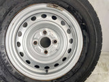 ダンロップ エナセーブ VAN01 165R13 6PR /トヨタ純正 5.0J+ 100-4穴 4本