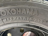 ヨコハマ S306 155/65R13 2本