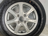 グッドイヤー エフィシエント グリップ エコ EG02 145/80R13 / MILLOUS RE 4.0J+42 100-4穴 4本