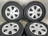 ダンロップ エナセーブ EC204 155/80R13 /トヨタ純正 4.5J+ 100-4穴 4本