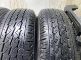 ブリヂストン V600 165R13 6PR /日産純正 5.0J+ 100-4穴 4本