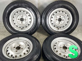 トーヨータイヤ V-02e 165R13 6PR /日産純正 5.0J+ 100-4穴 4本