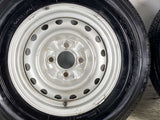 トーヨータイヤ V-02e 165R13 6PR /日産純正 5.0J+ 100-4穴 4本