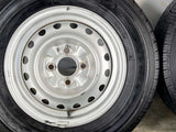 トーヨータイヤ V-02e 165R13 6PR /日産純正 5.0J+ 100-4穴 4本