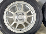 ダンロップ エナセーブ EC202 155/65R13 / エコフォルム 4.0J+45 100-4穴 4本