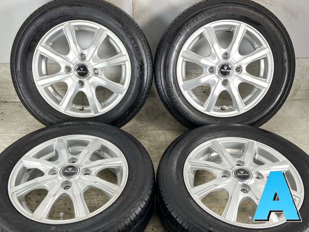 ブリヂストン ネクストリー 155/65R13 / 4.0J+43 100-4穴 4本 – タイヤ