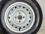 ヨコハマ ブルーアースVan RY55 165/80R13 90/88N LT /トヨタ純正 5.0J+ 100-4穴 4本
