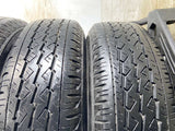 ブリヂストン V600 165R13 6PR /トヨタ純正 5.0J+ 100-4穴 4本
