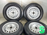 トーヨータイヤ V-02e 165R13 6PR /トヨタ純正 5.0J+ 100-4穴 4本