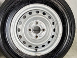 トーヨータイヤ V-02e 165R13 6PR /トヨタ純正 5.0J+ 100-4穴 4本