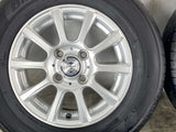 ヨコハマ ブルーアース 155/80R13 /WEDS JOKER 5.0J+36 100-4穴 4本