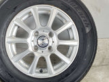 ヨコハマ ブルーアース 155/80R13 /WEDS JOKER 5.0J+36 100-4穴 4本