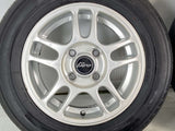ヨコハマ エコス ES31 145/80R13 /ブリヂストン GIRO 4.5J+43 100-4穴 4本
