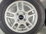 ヨコハマ エコス ES31 145/80R13 /ブリヂストン GIRO 4.5J+43 100-4穴 4本